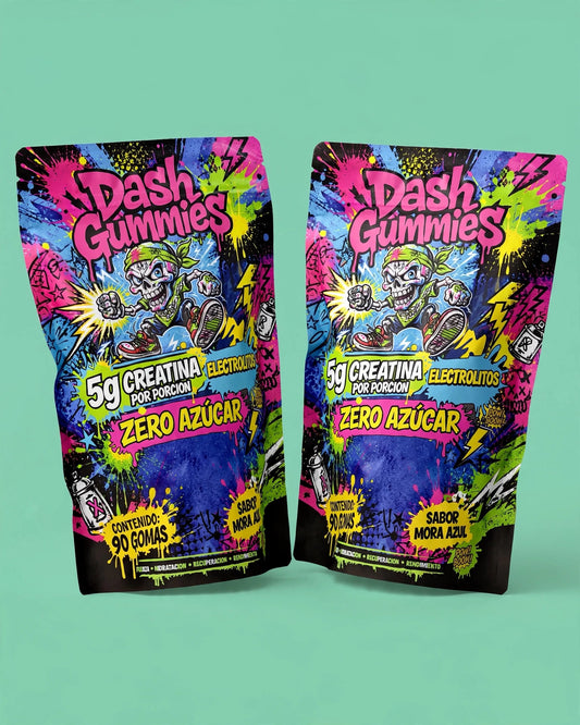 DASH GUMMIES — Pack 2 Bolsas | 180 Gomas | Ahorra + Envío Gratis